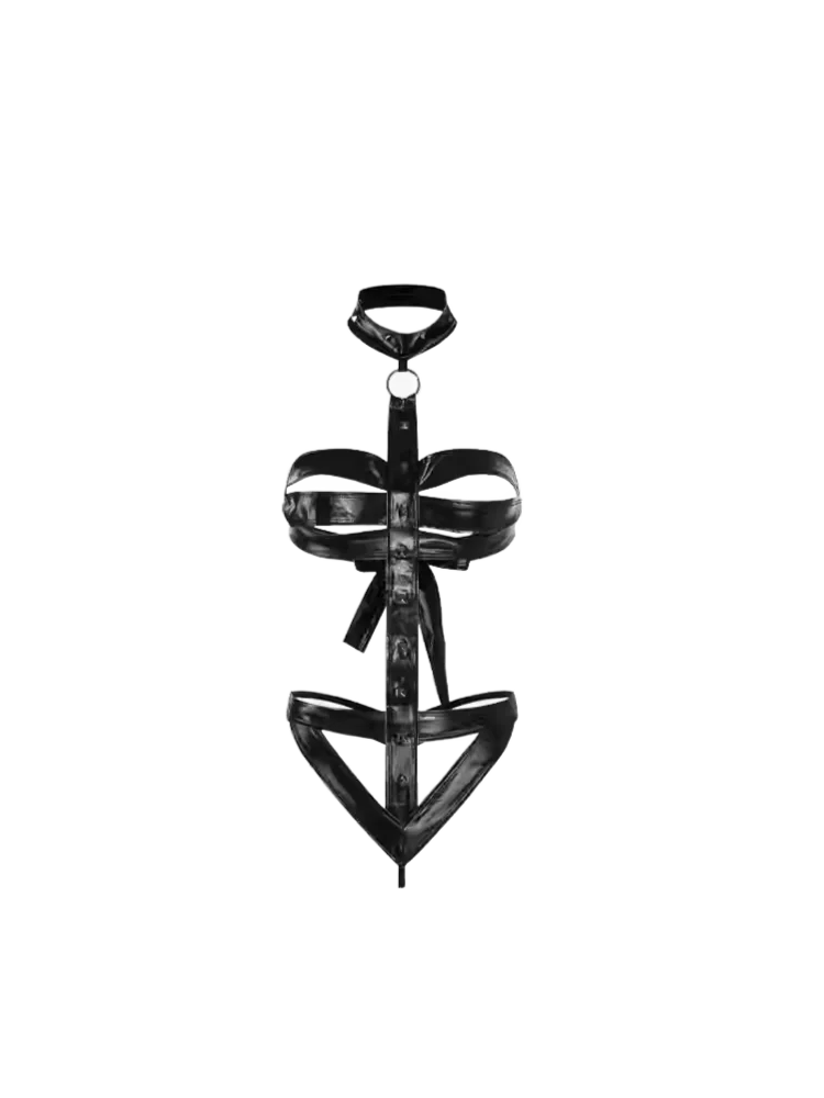 フルローラオリジナルデザインセクシーな透かし彫りボディスーツセット、魅惑的なタイトフィット、セクシーなスパウェア、ハイウエストまたはパンツ