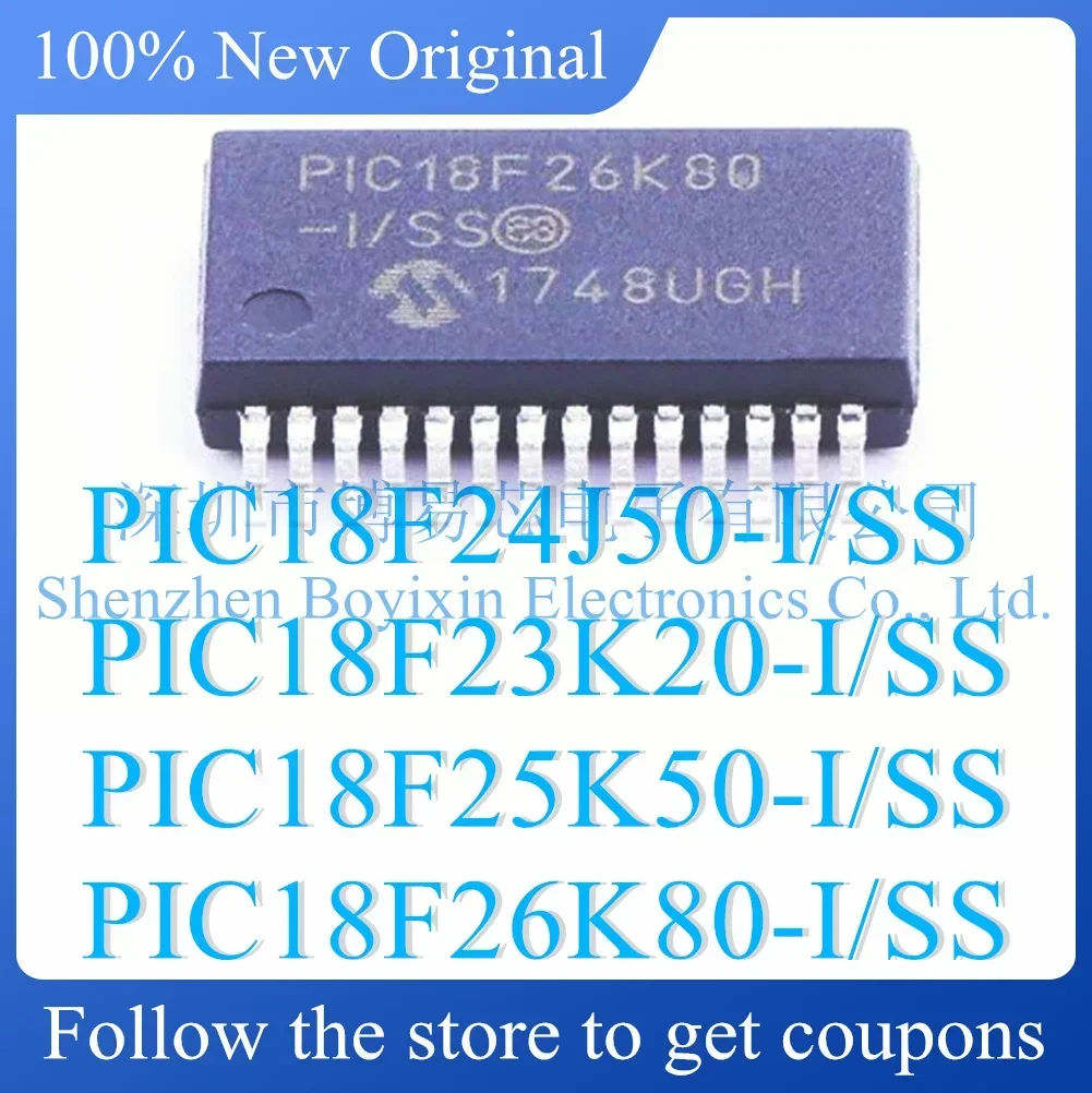 

PIC18F26K80 PIC18F25K50 PIC18F23K20 PIC18F24J50-I/SS Original genuine