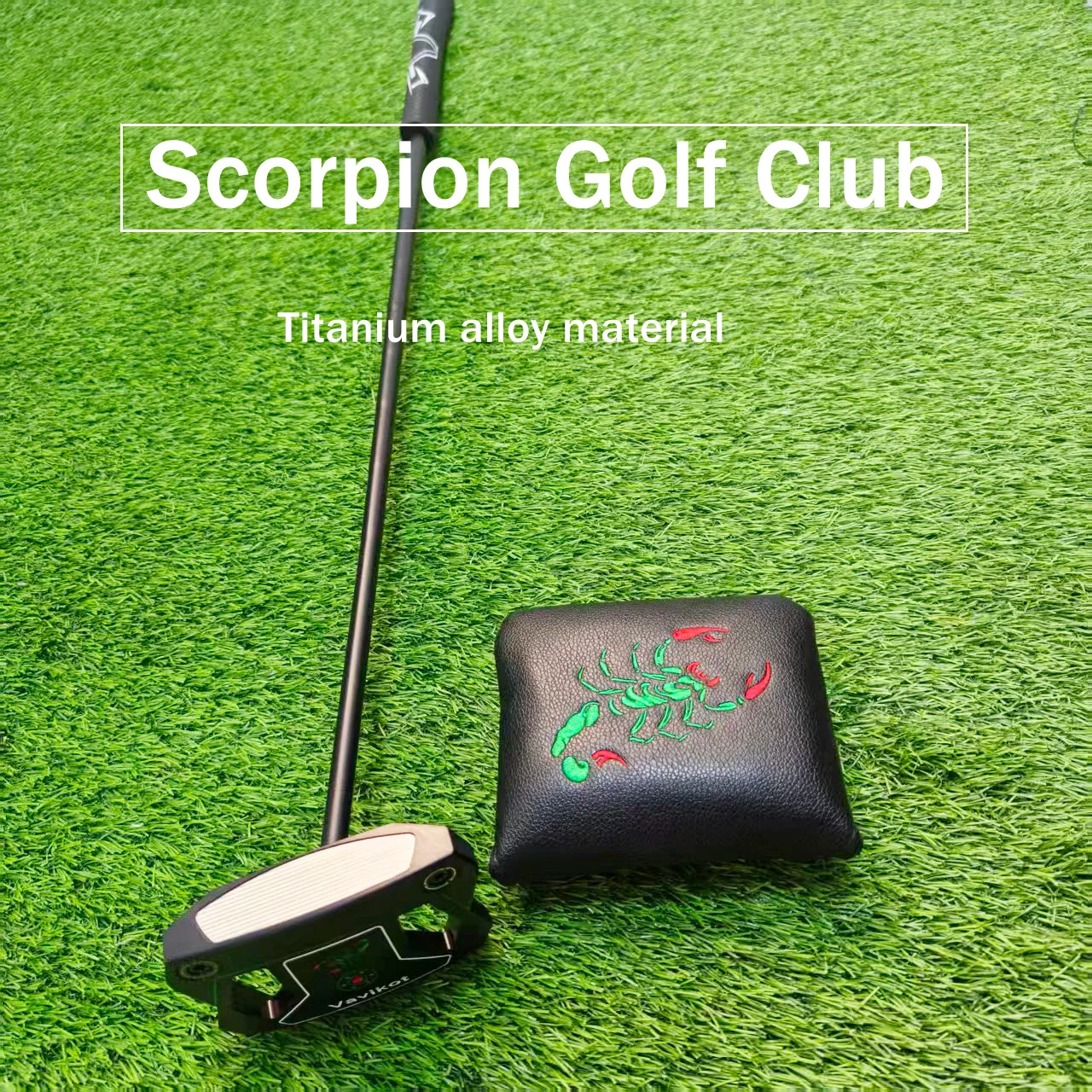 

Black Golf Professional Training Putter, Unisex Design, Precise Putter for Stable Impact / Essential for Accurate Putting Practice