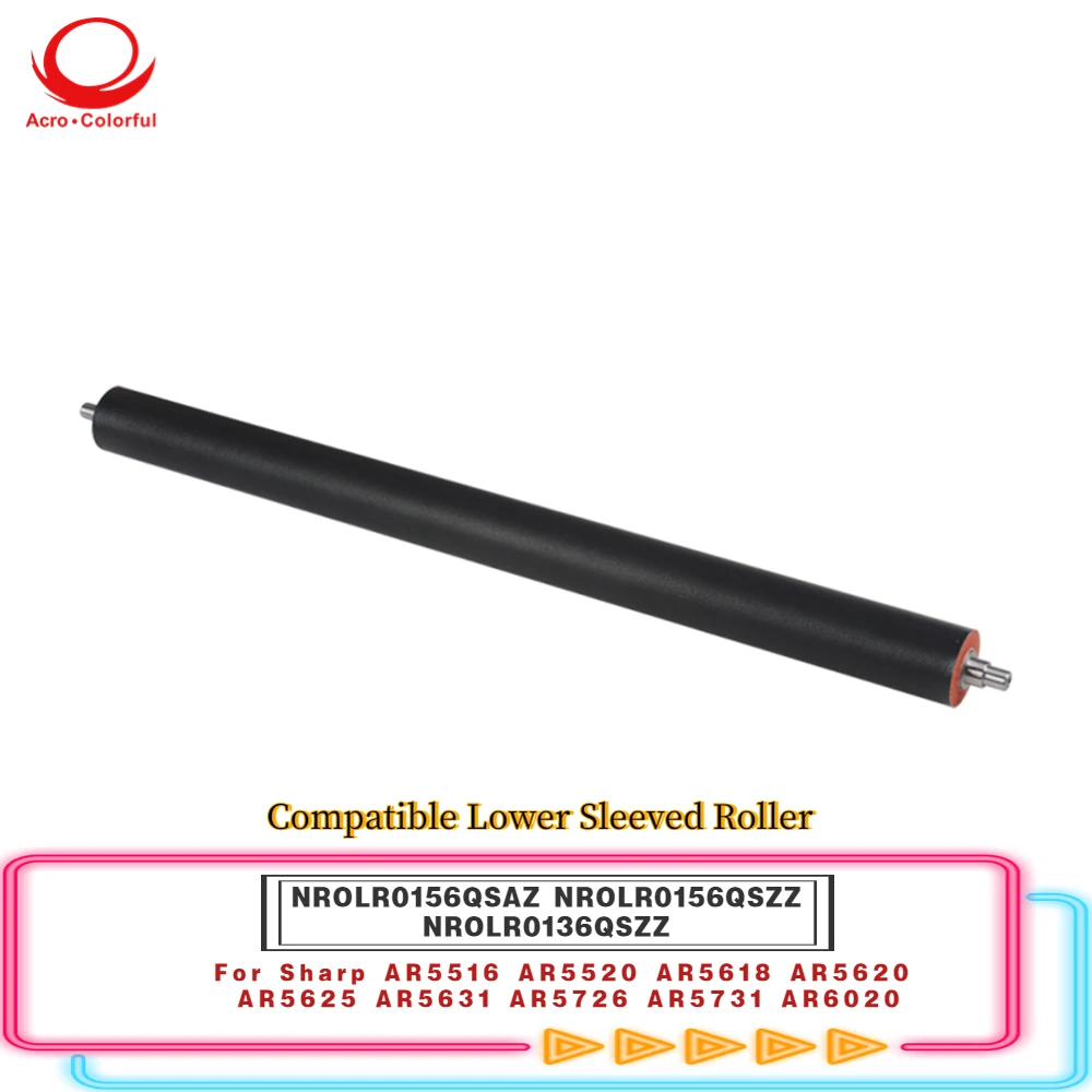 

Совместимый нижний ролик фьюзера NROLR0136QSZZ для Sharp NROLR0156QSAZ M200D M260 M264 M316 M258 M317 M318, ролик с прижимной втулкой
