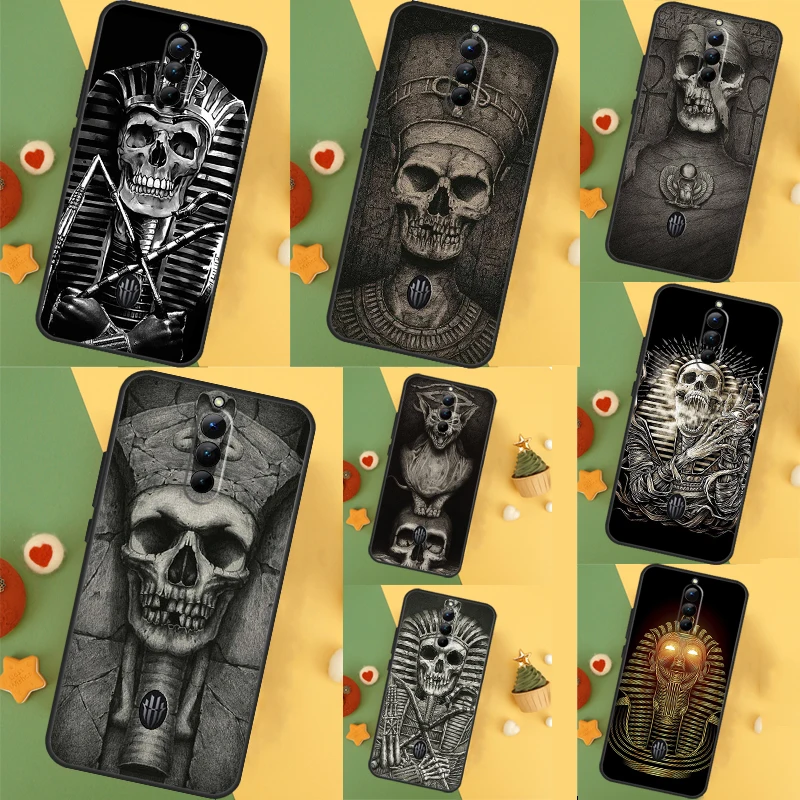 Ancient Egypt Pharaoh Case For ZTE Nubia Red Magic 9 Pro Plus 8 8S Pro Plus 6S 7S 6 7 Pro 5S 6R 5G Cover Coque