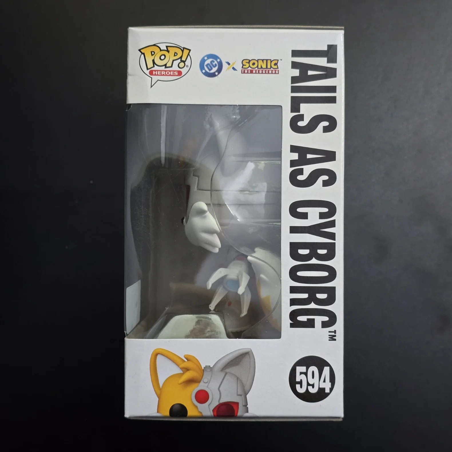 Tails as Cyborg #594 Figure - Funko Pop Official Genuine Limited Edition Collectible Figures Anime Sonic the Hedgehog Fans Gift - view 2