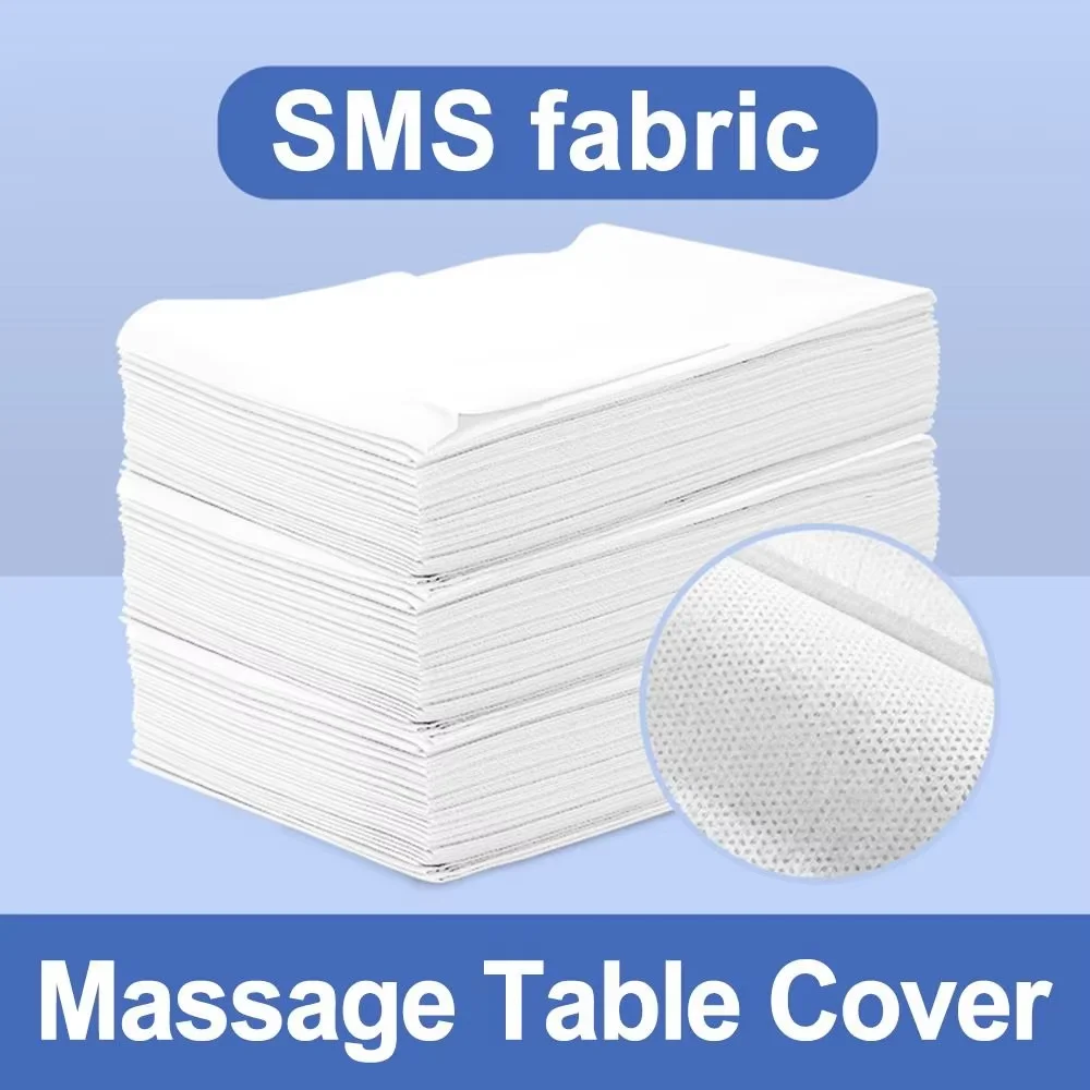 

20/100PCS Disposable Beauty Bed Sheet Travel Thickened Hotel Sheets SMS Non-Woven Massage SPA Salon Table Cover Portable Sheet