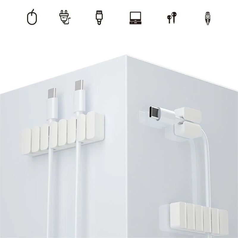 Datenkabel Speicher kabel Wickler Ladekabel Datenkabel Schutz Organizer Halter fester Kabel clip Silikon Kabel Organizer