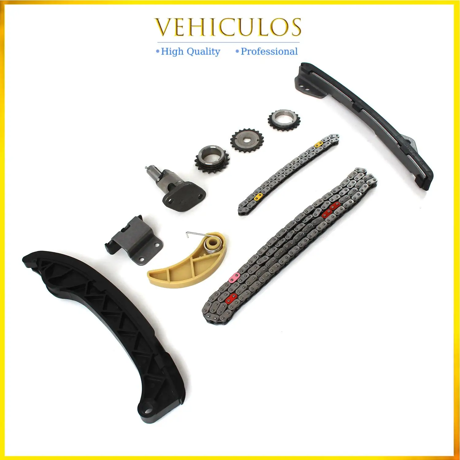 

Timing Chain Kit 13506-37010 13507-28010 13521-37010 For Toyota Corolla Matrix Prius XD VIBE CT200H 1.8L 2.4L 2ZR FE Car Parts