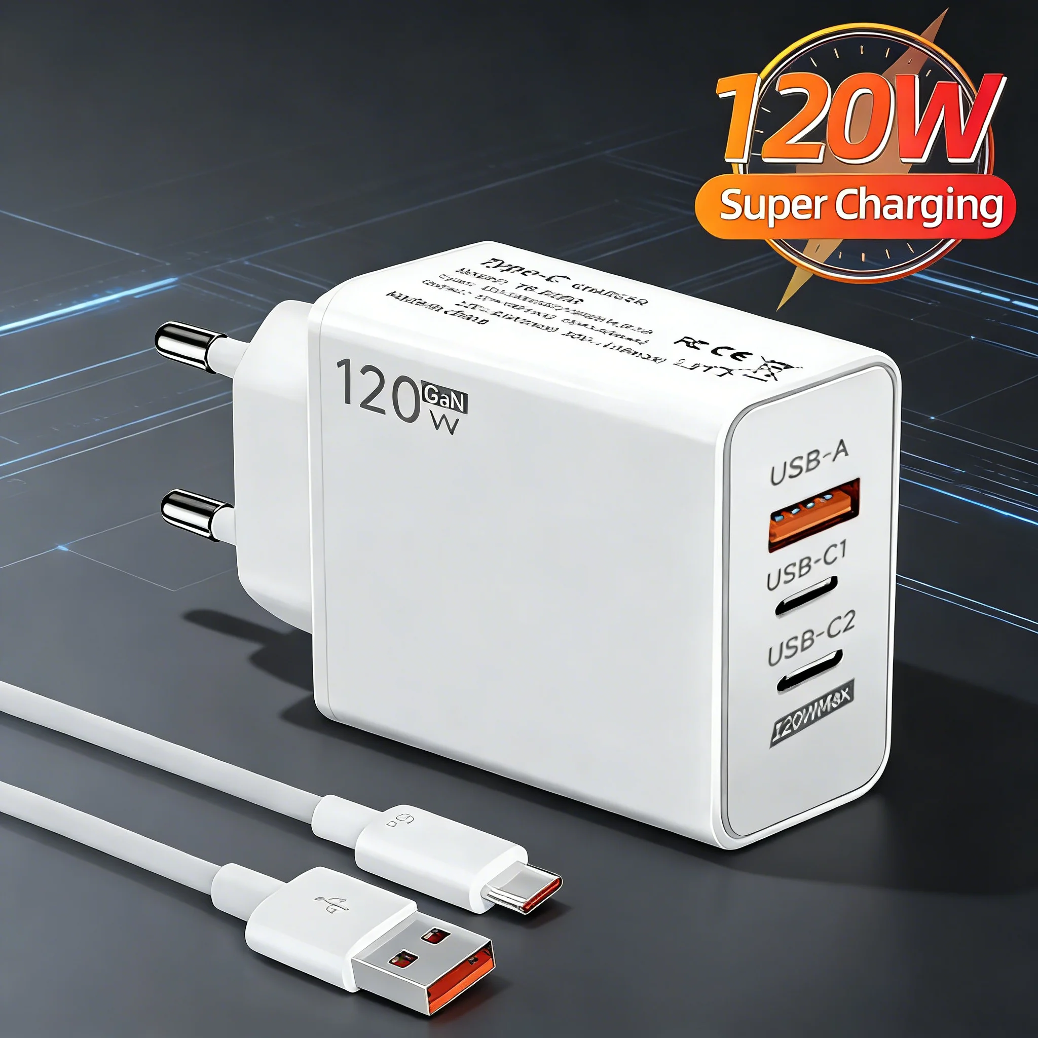 120W Usb Gan Charge…
