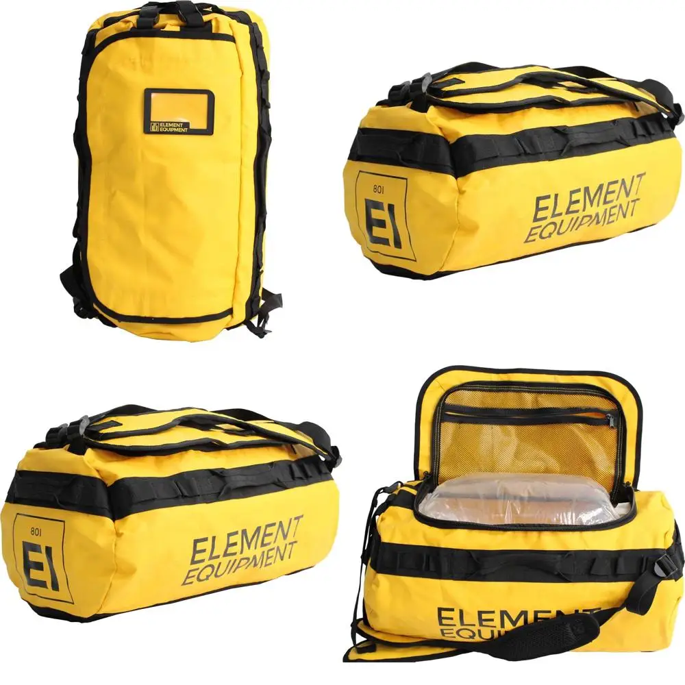 

Medium Yellow Waterproof Trail Duel Bag with Shoulder Straps