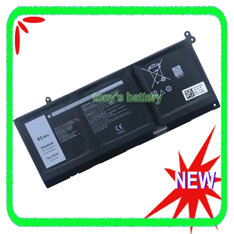 

Новый аккумулятор G91J0 для ноутбука Dell Inspiron 15 5310 3511 3510 3515 5510 5410 5415 5518 7415 Latitude 3320 3520 3420 41 Втч