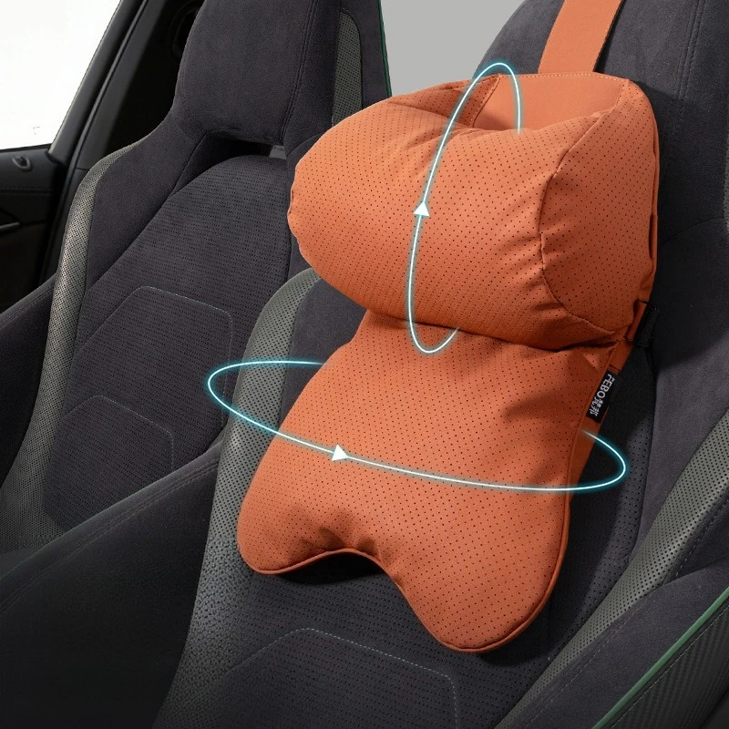 Dual Pillow Core Car Headrest Neck Pillow for Avatr 06 07 12 Opera House Style Airline Seat Neck Support Interior Accessories
