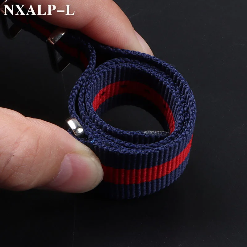 Nylon Strap 14mm 16mm 18mm 20mm 22mm Military Men\'s Watch Band Waterproof Watch Strap Army Sport Bracelet Belt for Smartwatch