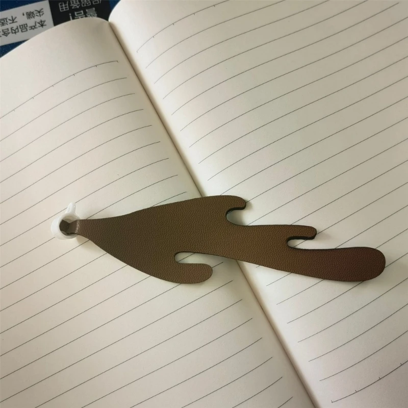 Кожаные закладки, закладки для пролитого кофе, угловая страница, подарок для учителя, любителя книг, читателя книжных червей