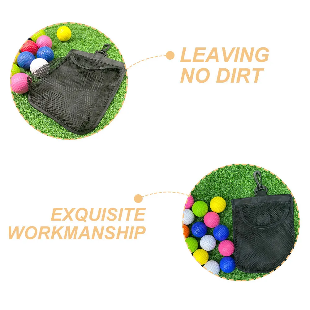 كرة الجولف الحقيبة المدمجة مريحة جولف المحملة حامل صنعة بديعة مريحة اليد يشعر سيناريوهات متعددة #6