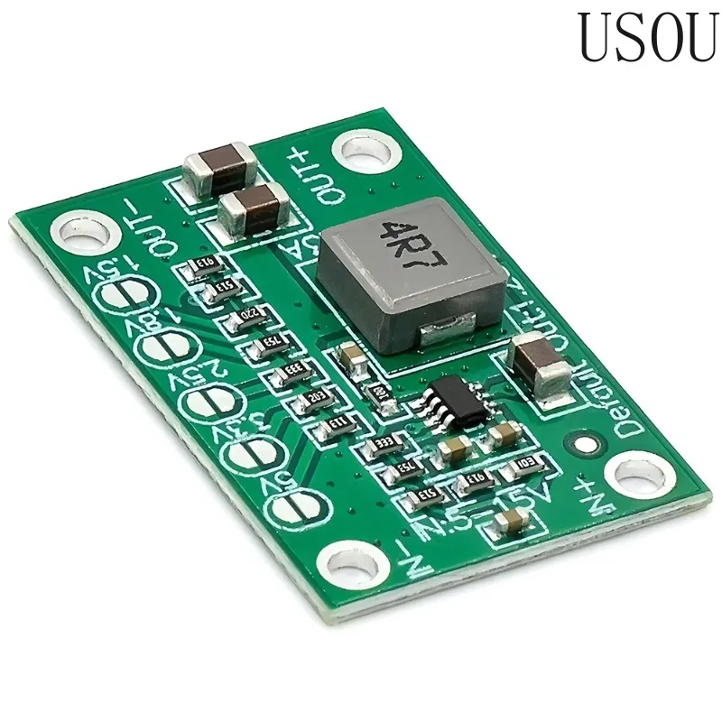 1-3PCS CA1235 Adjustable Power Module 3A CA-1235 Buck Step-Down Module 5-16V to 1.25V 1.5/1.8/ 2.5/3.3V 5V Output Power Supply