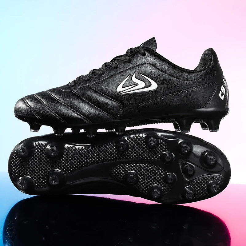 men-soccer-shoes-tf-fg-outdoor-training-cleats-futsal-breathable-sport-indoor