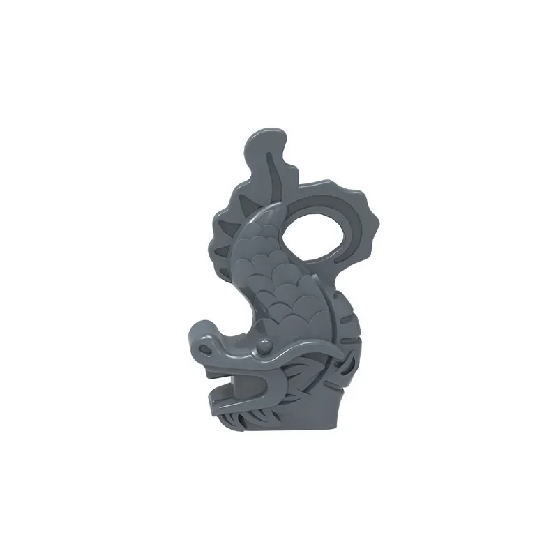 

MOC 10 шт. зверь дракон 25375 рыбная вода глотание строительный блок цепь Ichthyosaur украшение крыши частица игрушка подарки для детей