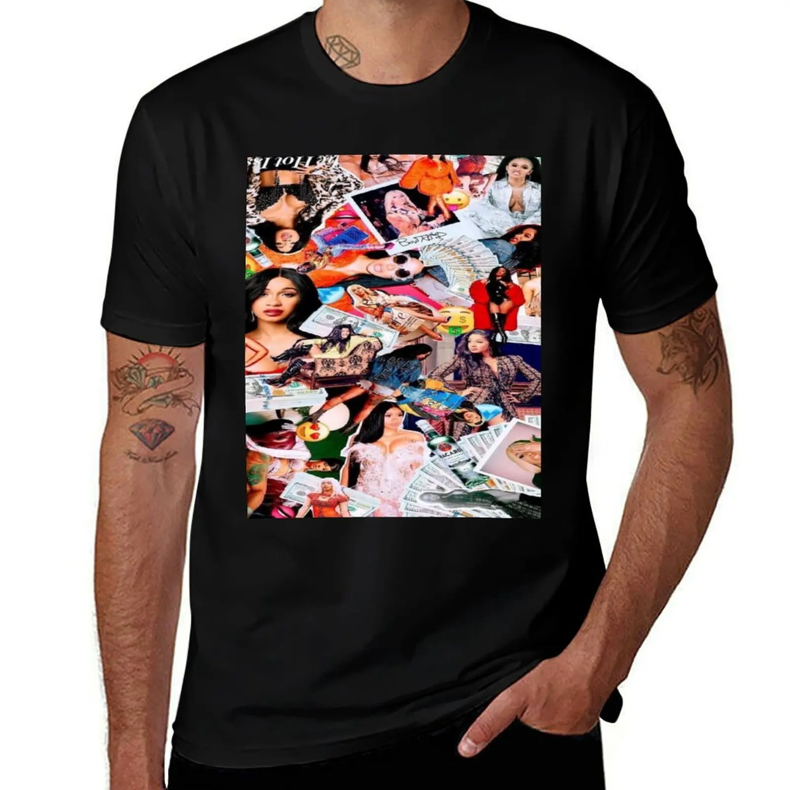 

cardi b T-Shirt man t shirts high quality luxury brand funny t shirts dark humor man t shirts cotton T-shirt