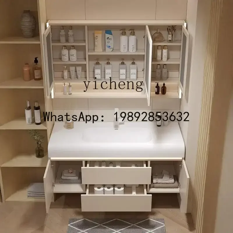 B1  toilet Corian integrated basin bathroom cabinet washbasin washbasin cabinet