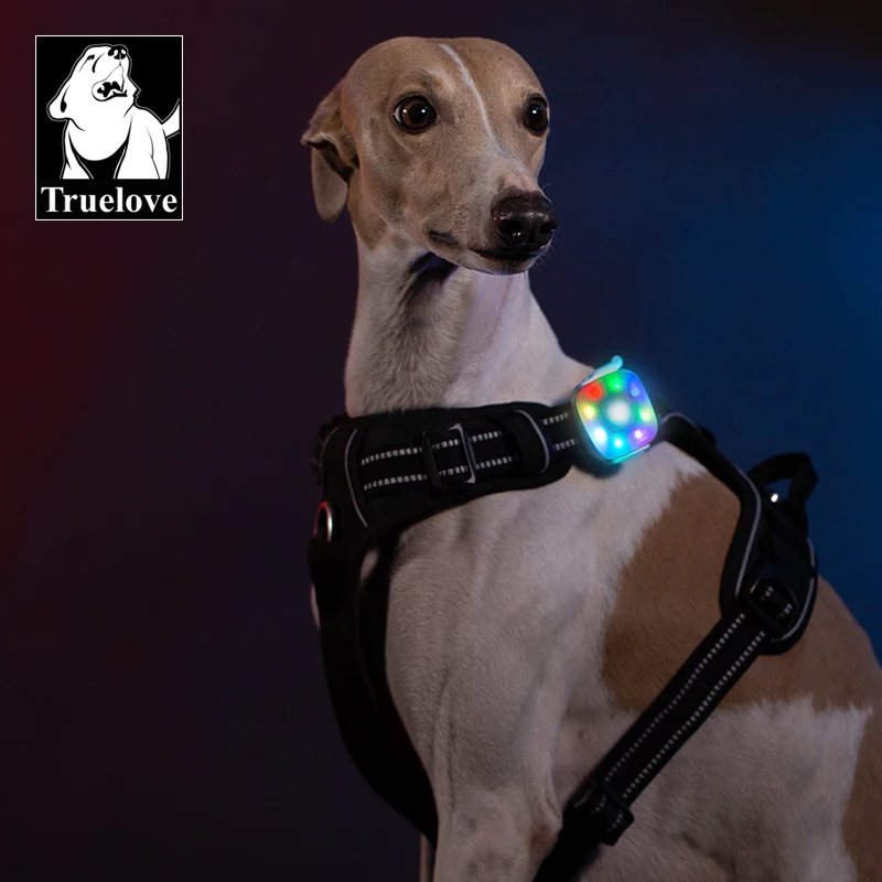 Truelove Safety LED Light for Pet Wear Collar Harness Backpack with Water Resistant and Long Continuous Battery Life TLD19102