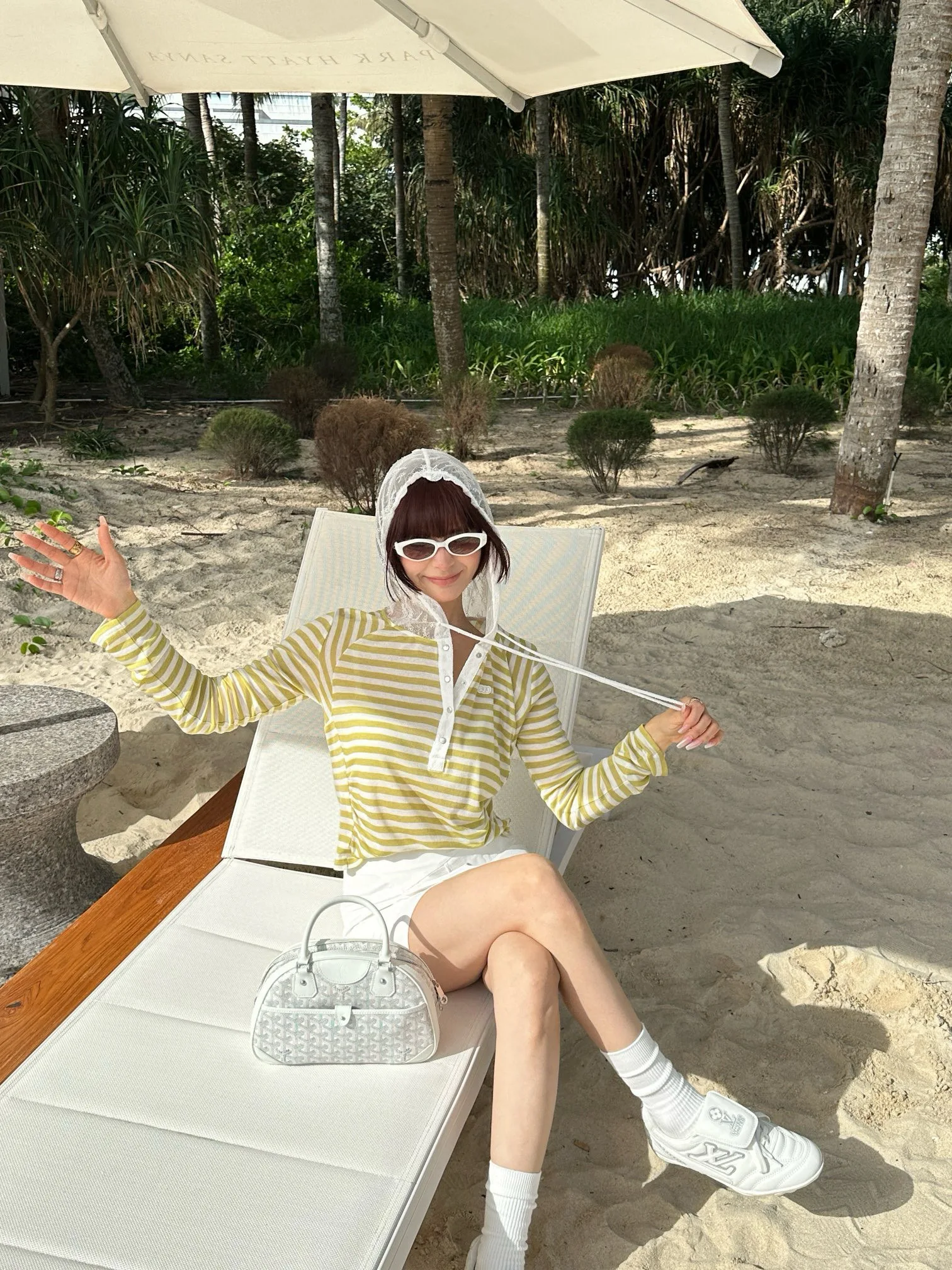 

Женская футболка Monkey Studio: кружевная отделка, вязаная из шерсти и шелка в полоску, легкая, мягкая, повседневная, с охлаждающим эффектом