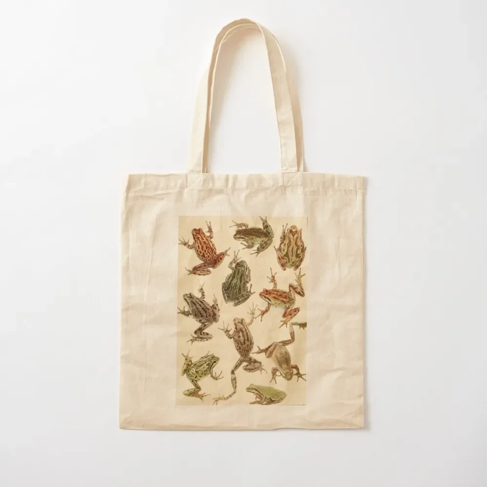 

Naturalist Frogs Tote Bag tote bag woman Women's handbag Tote Bag