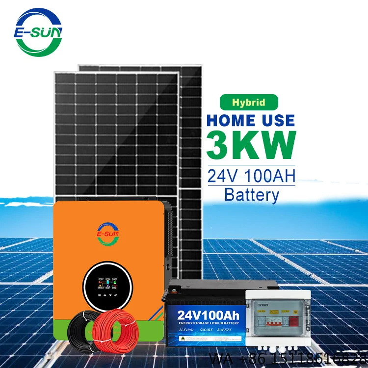 Esun Fast Charging 3kw Solar Inverter Hybrid Photovoltaic System Lithium Battery Home Energy Storage System 98% Efficiency
