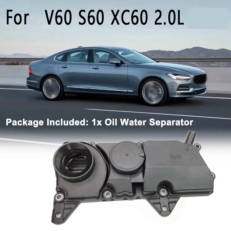 31316184 PCV Oil Trap Valve Cover Engine Valve Cover With Gasket Set For Volvo V60 S60 XC 60 XC90 V90 2.0L