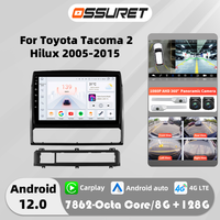 Android Auto Car radio For Toyota Tacoma 2/Hilux 2005-2015 Multimedia player GPS navi Stereo car intelligent systems 4G Carplay