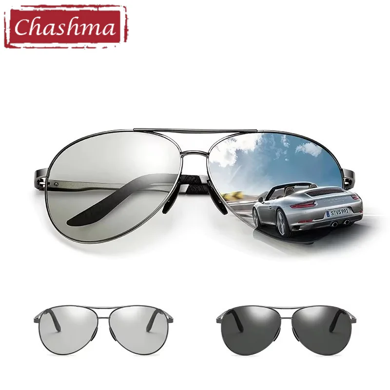 1.61 Index Photochromic Polarized Driving Sunglasses Single Vision Myopia Presbyopia Lenses UV400 Sports Colored Lens