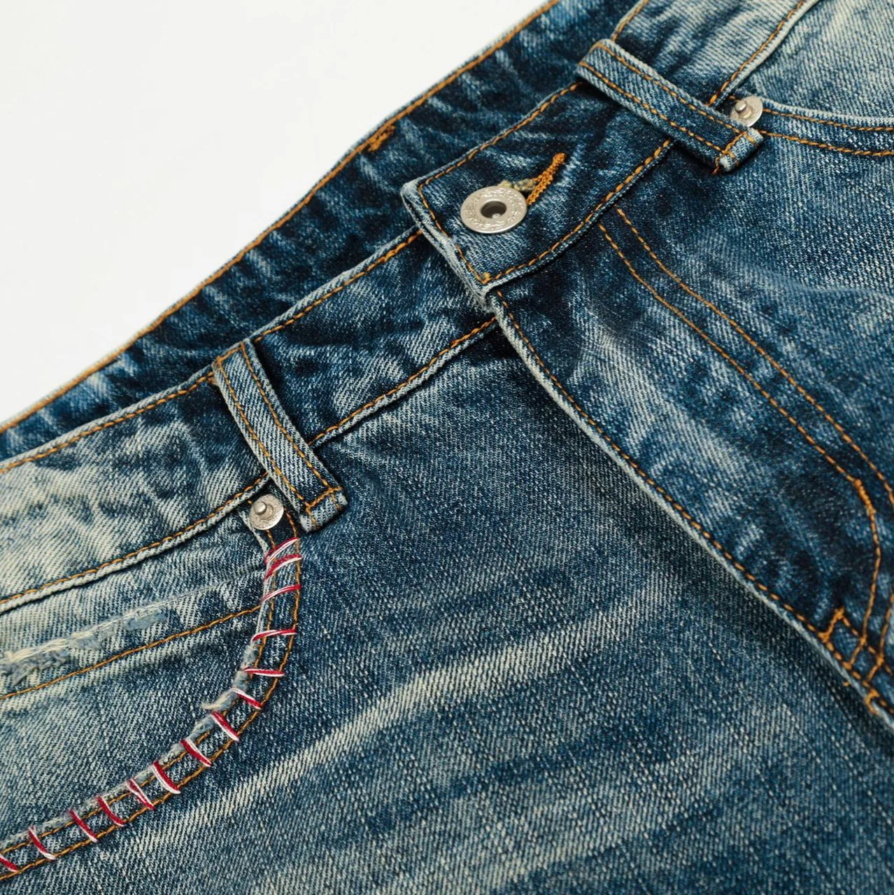 MWJLPWQ جينز رجالي عصري أساسي عالي الشارع على الطراز الأمريكي بنطلون أنيق مغسول مستقيم من قماش الدنيم 2025 خريف جديد 21664