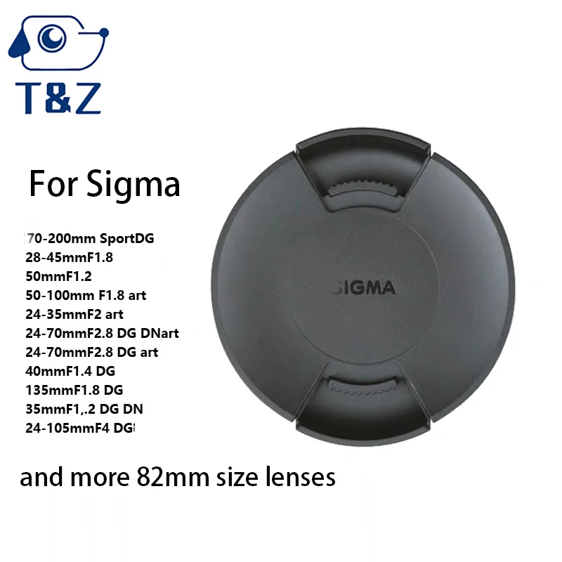 New Original LCF-82III Lens Cap For Sigma 82mm Front Protective Cover 35 1.2 40 1.4 24-70 50-100 70-200S 82mm Lens