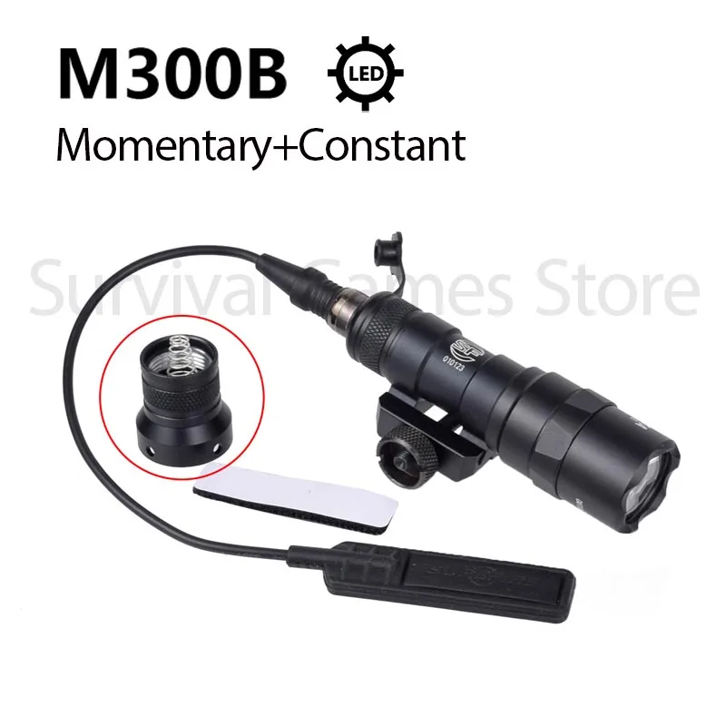 Taktisches Gewehr Red Dot Laser Green Dot Laser Sight 532nm Umfang SureFire M600B M300 M300B M300C Airsoft Waffen Taschenlampe Jagd Scout Fackel Druckschalter Picatinny und Montage Jagd Riflescope 20 – Detail 7