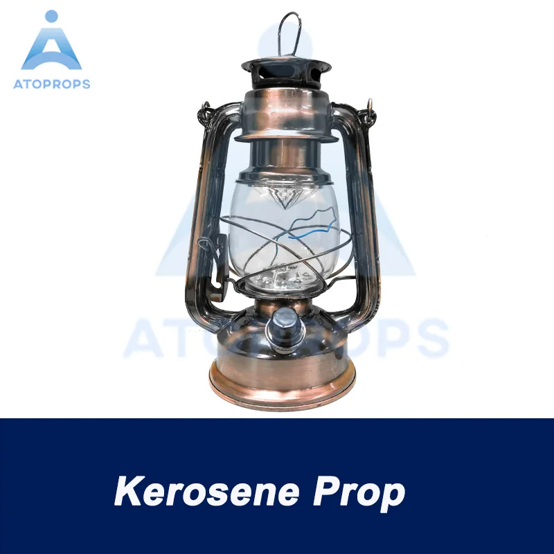 Kerosene Lamp Prop Real Life Escape Room Press A to Light On Press B to Light Off By Wireless Controller  ATOPROPS