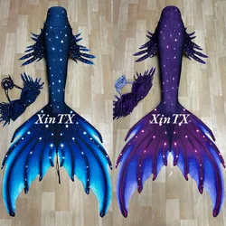 Women Mermaid Tail Merman Ear Hooks Can Be Customized Large Size Professional Original Design Aquarium Performance Training