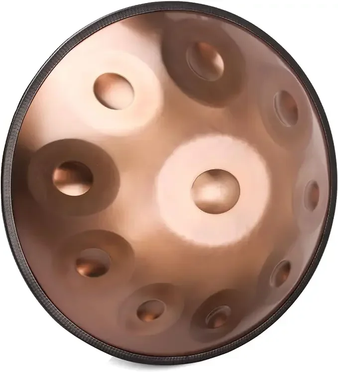 

9/10/12/14 Notes 22 Inches 432hz Professional in D Minor Steel Handpan Drum Percussion Instrument for Professional Performance