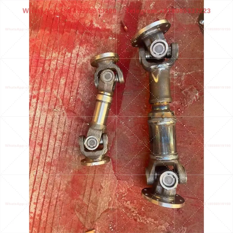 Factory Supply Cardan Shaft Universal Joint Flange Coupling Custom Size OEM Transmission Shaft Coupler For Machinery Equipment