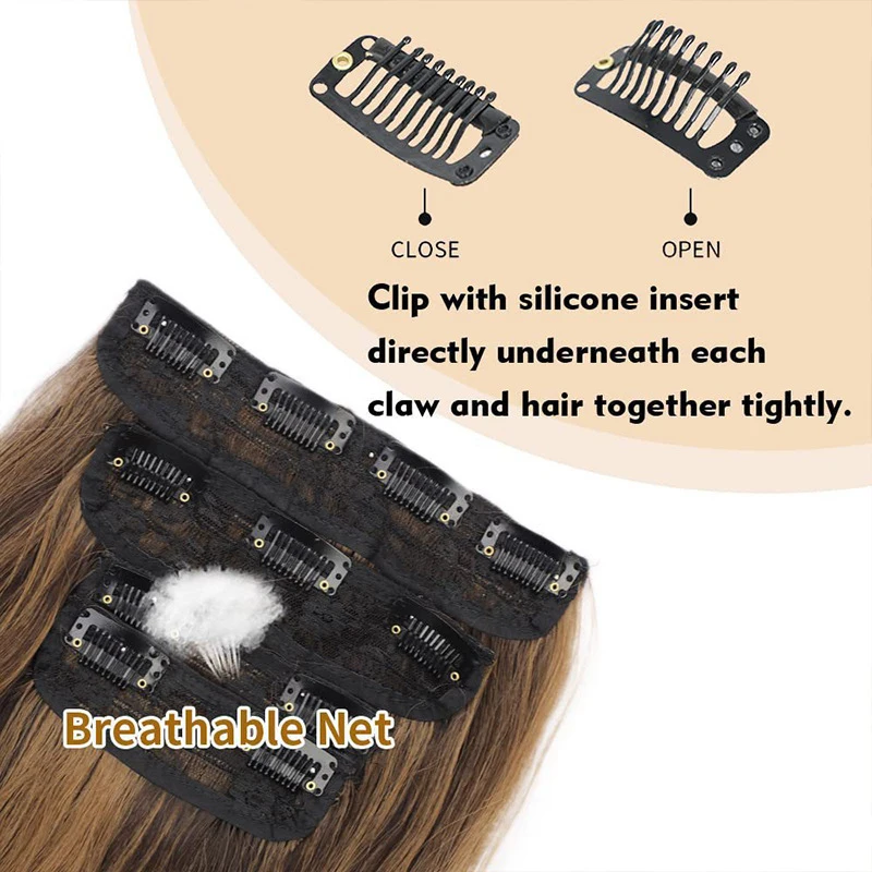 Water ripple synthetic fiber hairpiece to increase hair volume, naturally invisible large wave wig