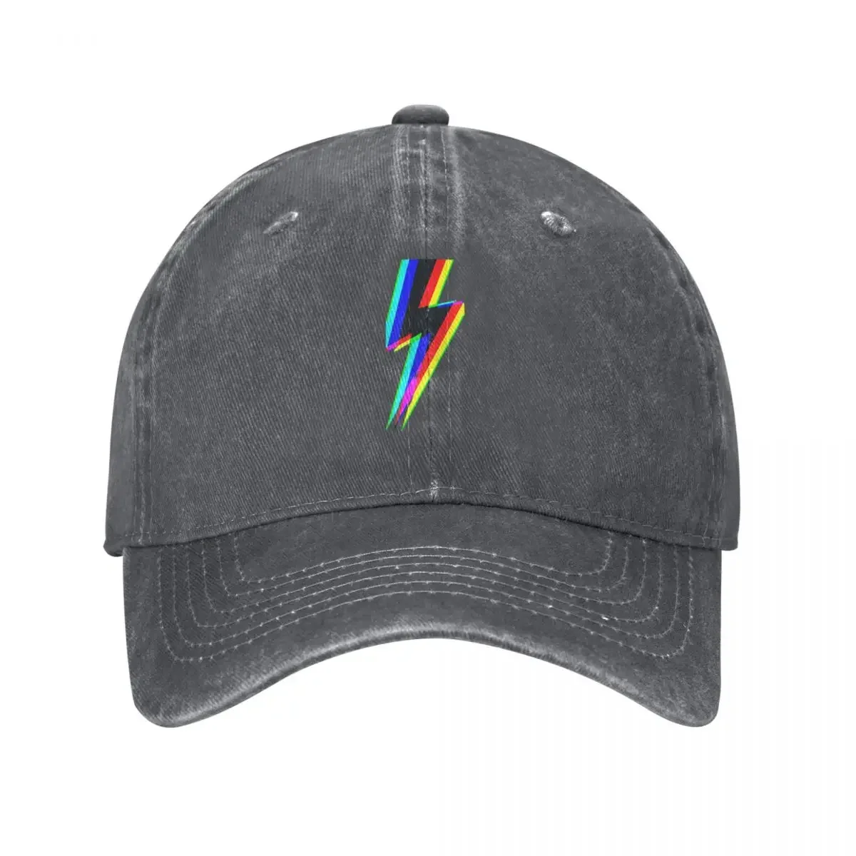 

Trippy lightening bolt Baseball Cap Luxury Cap party Hat Custom Cap Rugby Women's Beach Men's