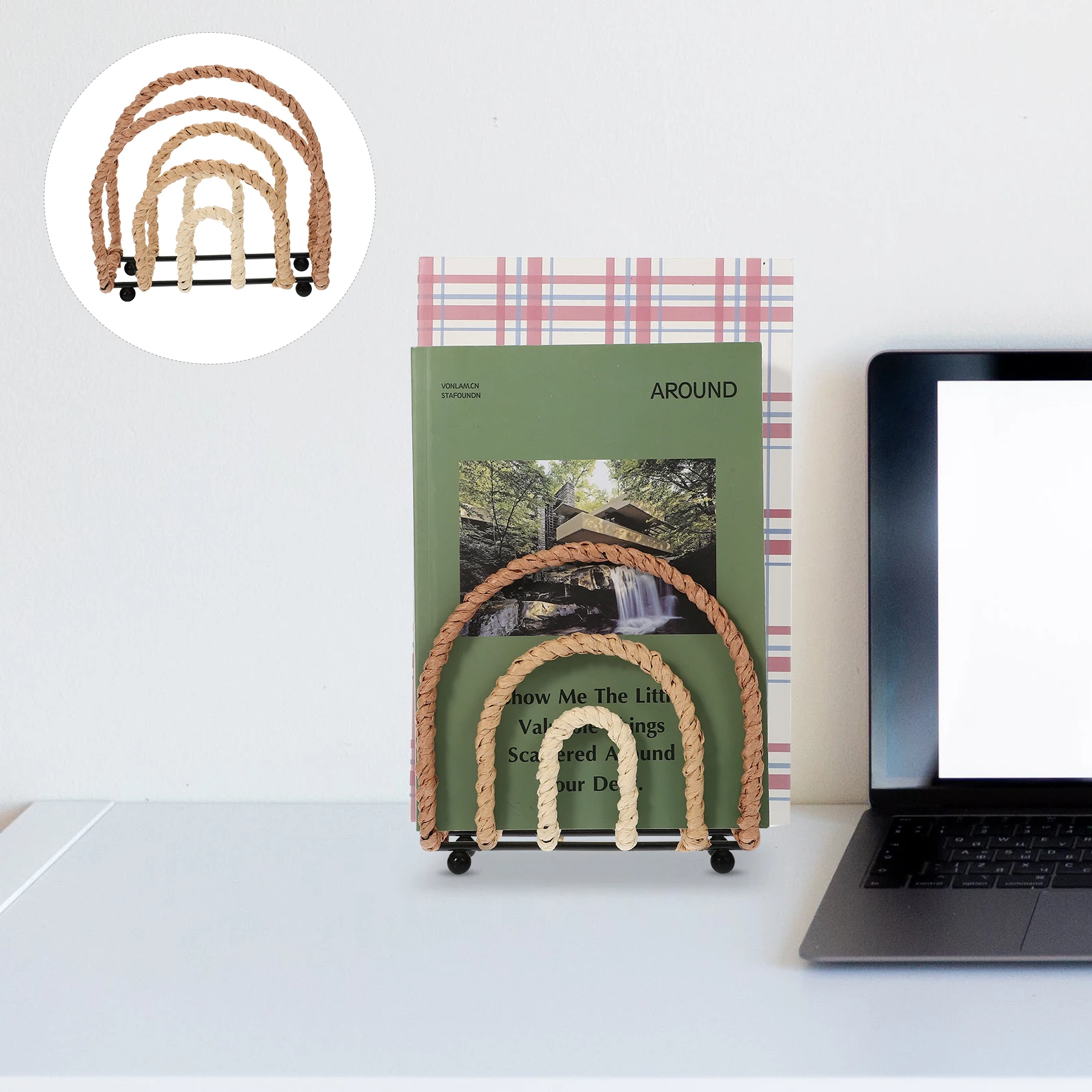 

Napkin Holder Iron Desktop Stand For Kitchen Cafe Restaurant Hotel Office Tissue Storage Rack Serviette Organizer