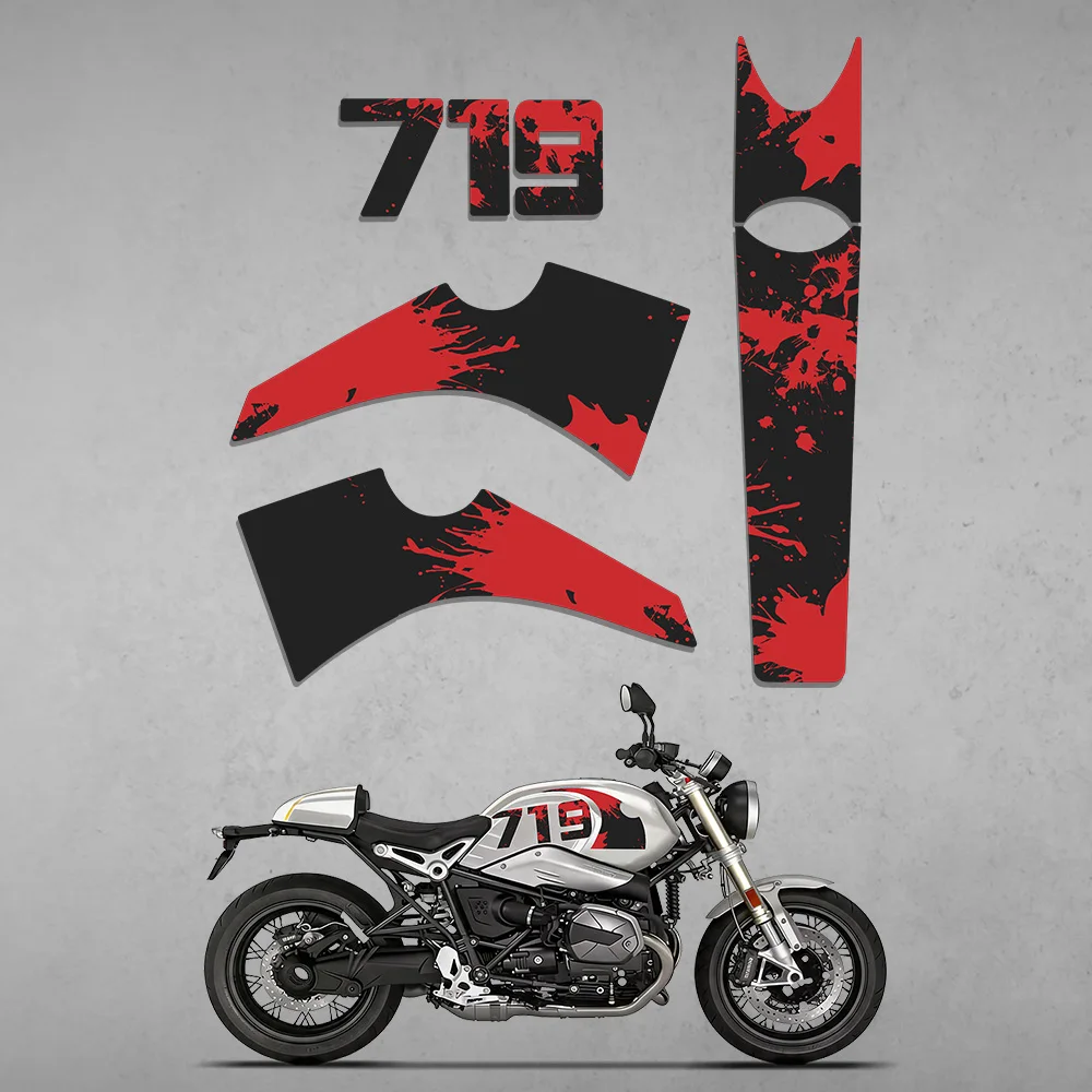 Fit For R Nine T R9T RNINET R 9 TMotorcycle Body Sticker Kits Fuel Tank Cowl Waterproof Decal Full Body Sticker Decorations
