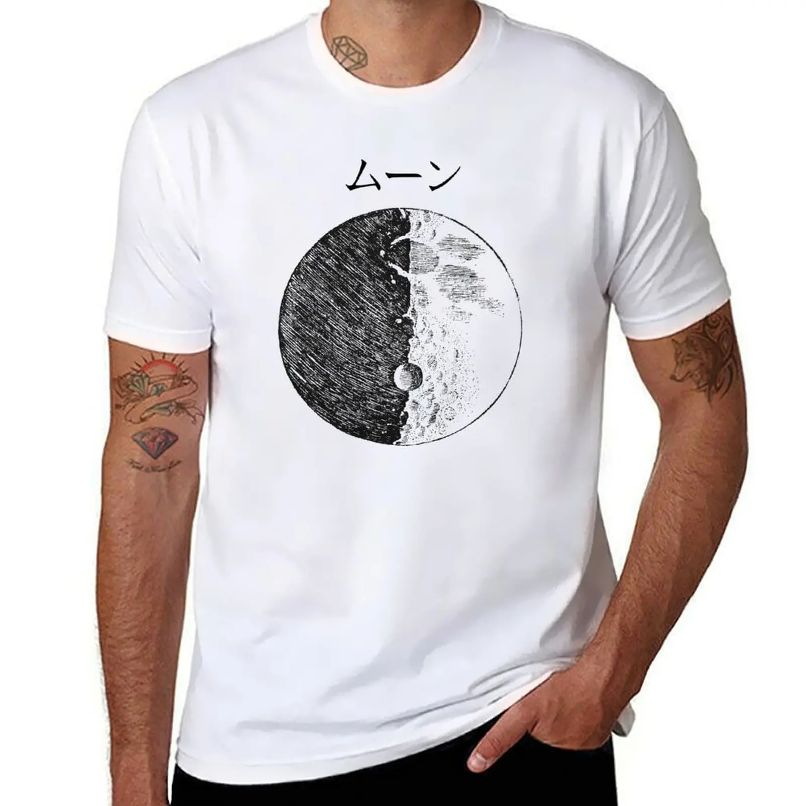 

Sketches – Moon T-Shirt t shirt man luxury t shirts for man graphic funny T-Shirt