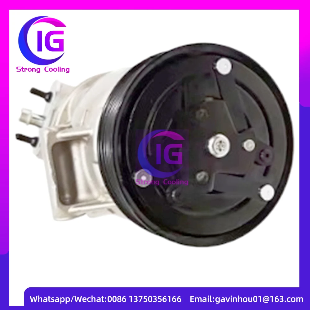 Compressor de Ar Condicionado A/C com Embreagem para Fiat Toro Jeep Renegade Compass DSL ACP221 CP876335 51961724 52094150