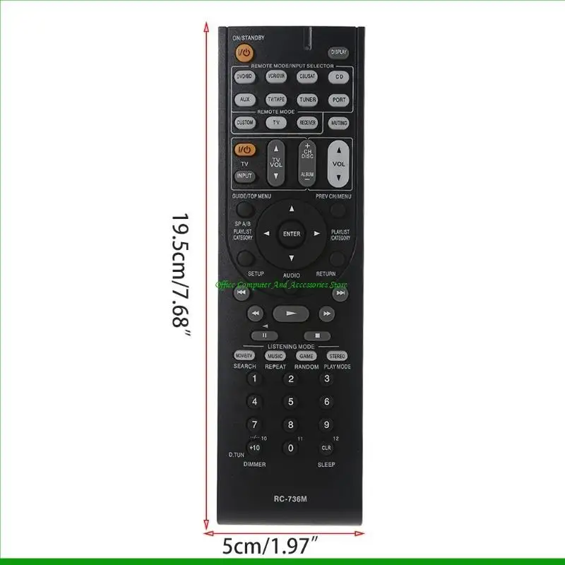 U55C RC-736M Remote Contrôle l Home Theatre System LSKR-570R SKB-570