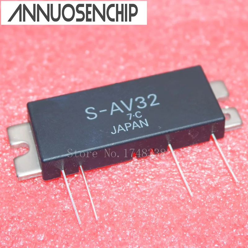 FREE SHIPPING 1PCS S-AV32 S-AV32A SAV32 S AV32 RF POWER AMPLIFIER MODULE Best quality NEW ORIGINAL