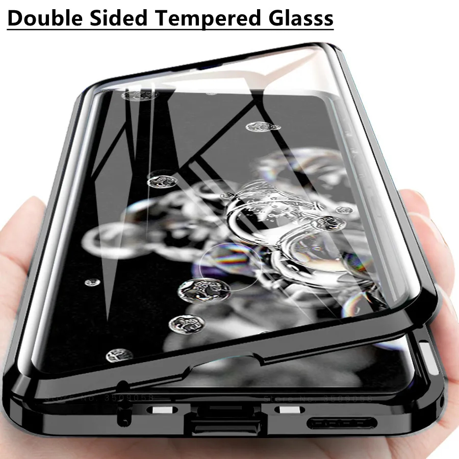 

Magnetic Adsorption Case for Samsung Galaxy S23 S22 21 S20 S10 S9 S8 Plus Note 9 10 20 Ultra S20FE Double Sided Glass Cover