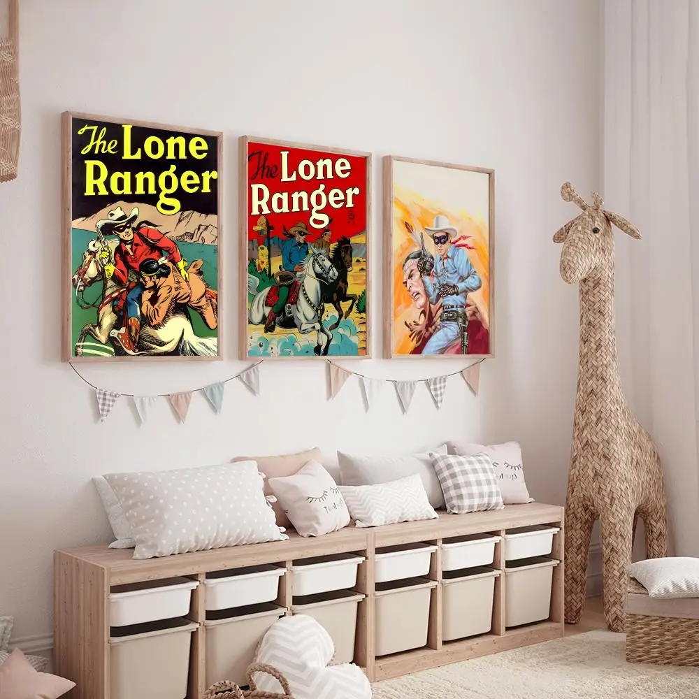 لوحة الخط السابع لون رينجر HD قماش ملصق غرفة المعيشة غرفة النوم بار الديكور الجمالي