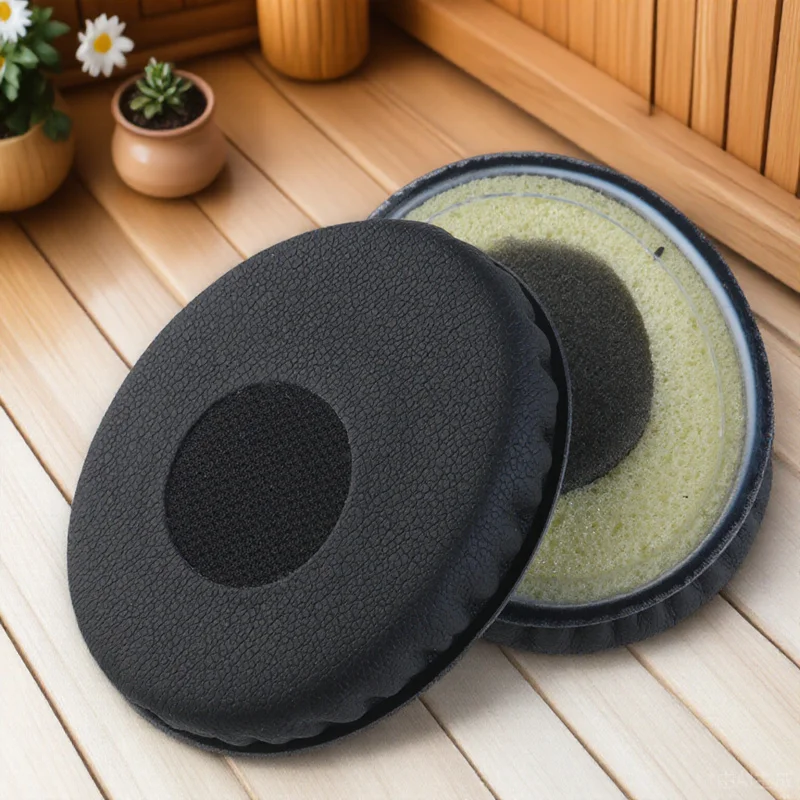 1 زوج أسود بولي Foam رغوة بطانة للأذن ل Hd228 Hd218 Hd219 Hd229 Hd220 استبدال وسائد الأذن باس تعزيز وسادات الأذن ل