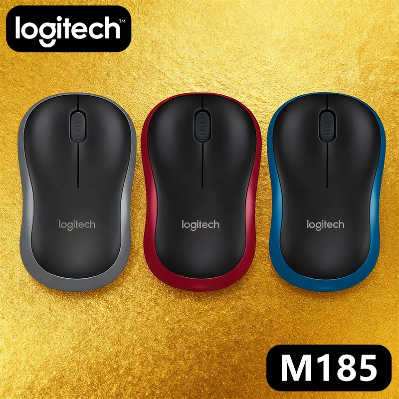 

Logitech M185 silent dual-mode wireless mouse, with its ergonomic and lightweight design, is highly suitable for gaming/Office