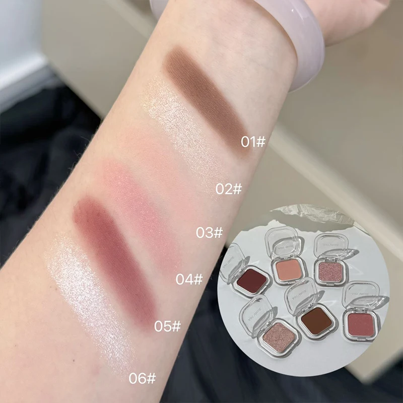 ART VALUE Oogschaduwpalet in één kleur, langdurige, matte en glanzende afwerking, geen fallout, meerkleurige oogschaduw voor make-up