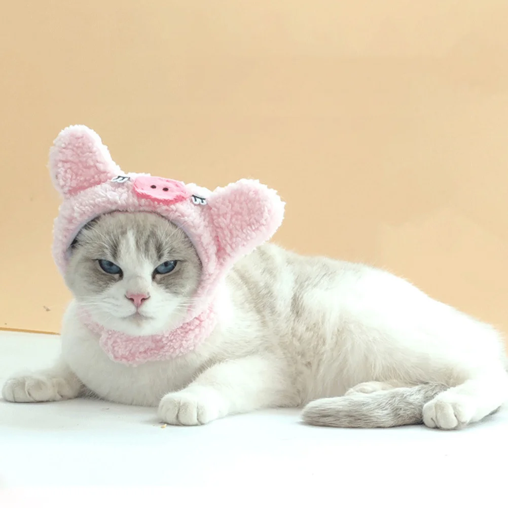 

Pet Hat For Dogs Cats Creative Cartoon Headwear Lightweight Comfortable Party Costume Accessory Halloween Dog Cap Puppy