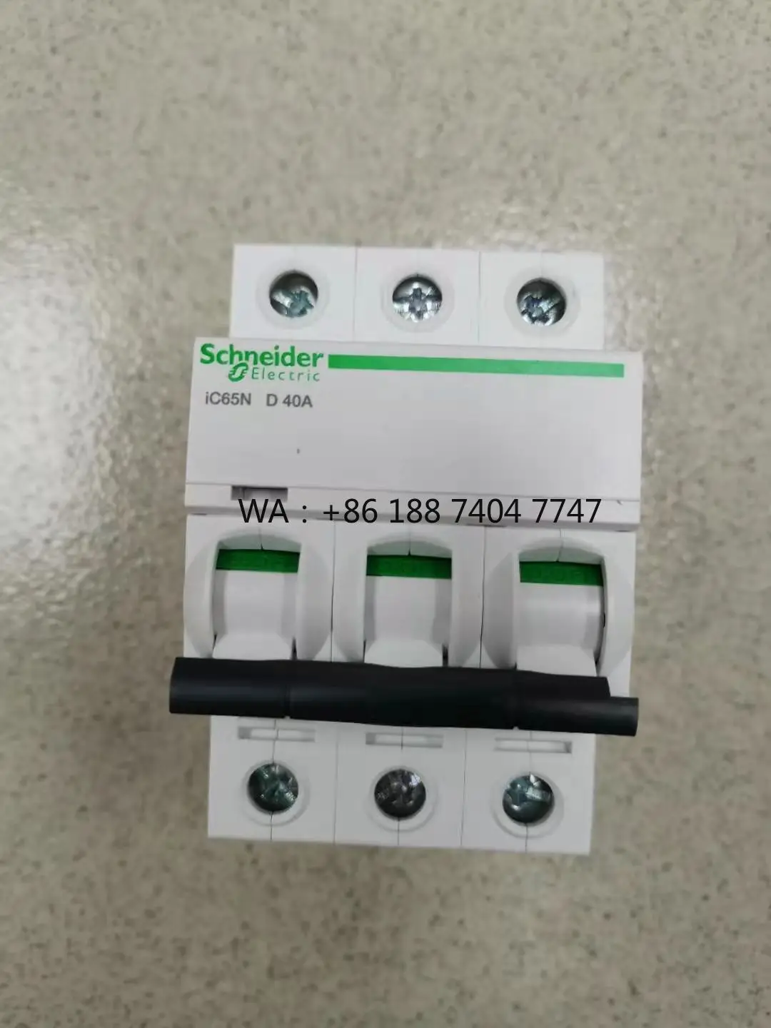 

Acti 9 Ic65n 40A 3p 400v 50/60hz 6ka Miniature Circuit Breaker